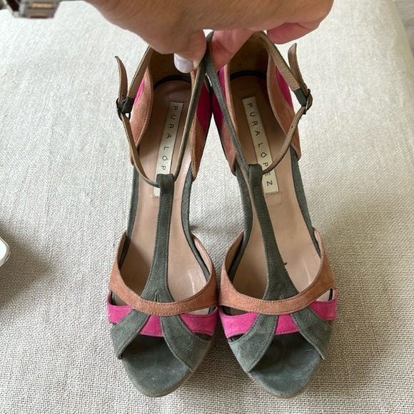 Neiman Marcus, Shopbop and Revolve Used Brand Sexy High Heel Platform 🔥 ♥️ 🌈 - Picture 1 of 13